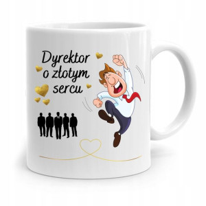 Dla Dyrektora Kubek Dyrektor O Złotym Sercu