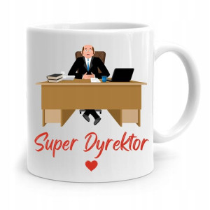 Dla Dyrektora Kubek Super Dyrektor Prezent