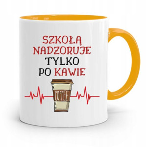 Dla Dyrektora Kubek Żółty Tylko Po Kawie