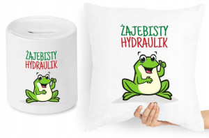 Dla Hydraulika Zestaw Poduszka + Skarbonka