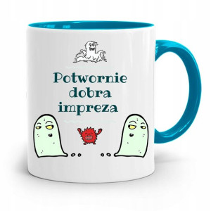 Dla Imprezowicza Imprezowiczki Kubek Błękitny