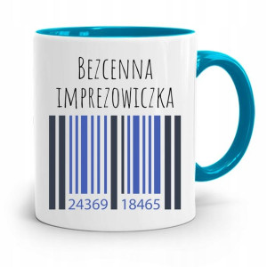 Dla Imprezowicza Imprezowiczki Kubek Błękitny