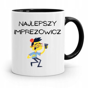 Dla Imprezowicza Imprezowiczki Kubek Czarny