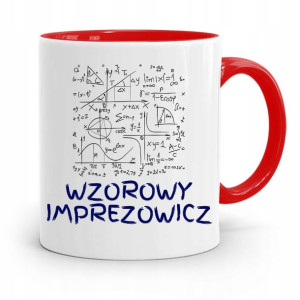 Dla Imprezowicza Imprezowiczki Kubek Czerwony