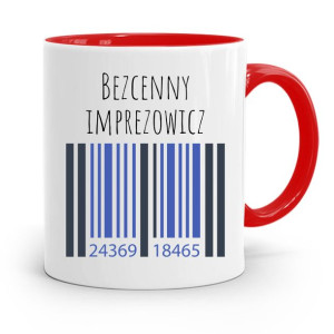 Dla Imprezowicza Imprezowiczki Kubek Czerwony