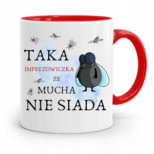 Dla Imprezowicza Imprezowiczki Kubek Czerwony