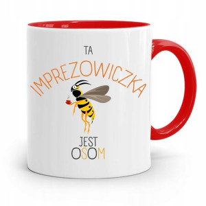 Dla Imprezowicza Imprezowiczki Kubek Czerwony