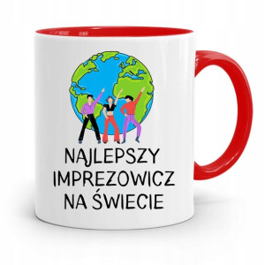 Dla Imprezowicza Imprezowiczki Kubek Czerwony