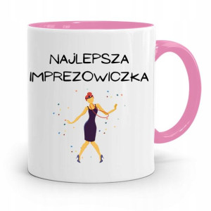 Dla Imprezowicza Imprezowiczki Kubek Różowy