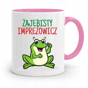 Dla Imprezowicza Imprezowiczki Kubek Różowy
