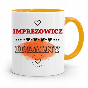 Dla Imprezowicza Imprezowiczki Kubek Żółty Prezent