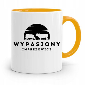 Dla Imprezowicza Imprezowiczki Kubek Żółty Prezent