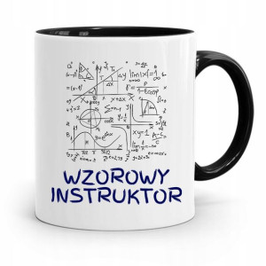 Dla Instruktora Prawa Jazdy Kubek Czarny Prezent