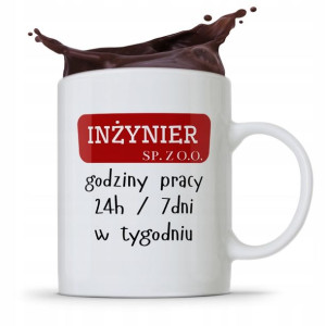 Dla Inżyniera Kubek Prezent Na Urodziny