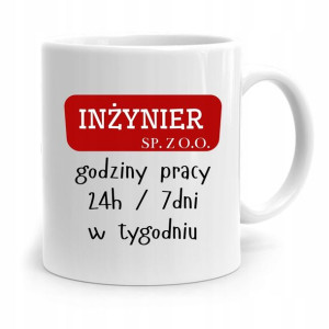 Dla Inżyniera Kubek Prezent Na Urodziny