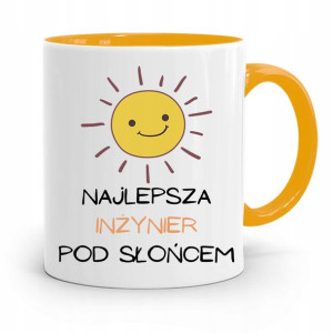 Dla Inżyniera Kubek Żółty Prezent