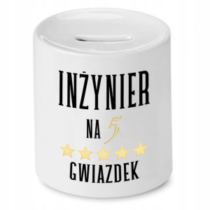 Dla Inżyniera Skarbonka Na Prezent Na Urodziny
