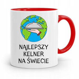 Dla Kelnera Kubek Czerwony Najlepszy Na Świecie