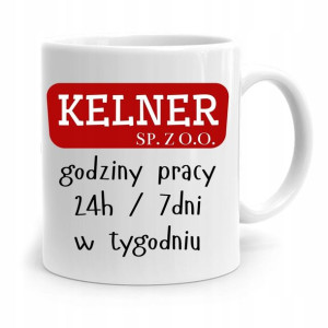 Dla Kelnera Kubek Na Prezent Kelner Sp. Z O.o.