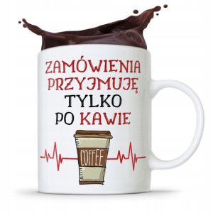 Dla Kelnera Kubek Na Prezent Zamówienia Po Kawie