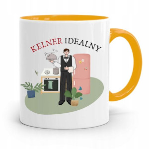 Dla Kelnera Kubek Żółty Kelner Idealny Prezent