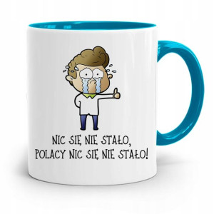 Dla Kibica Kibola Fana Kubek Błękitny Na Prezent