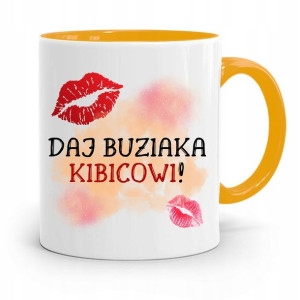 Dla Kibica Kibola Fana Kubek Żółty Na Prezent