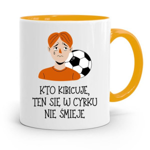 Dla Kibica Kibola Fana Kubek Żółty Na Prezent