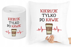 Dla Kierownika Zestaw Poduszka + Skarbonka Prezent