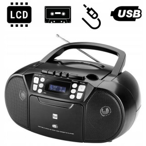 Boombox Radio Cyfrowe Dab+ Fm Mp3 Cd Usb