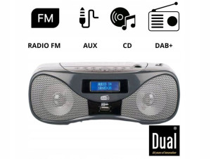 Boombox Dual DAB-P 160 DAB+ USB CD Radio Gwar 1 r.