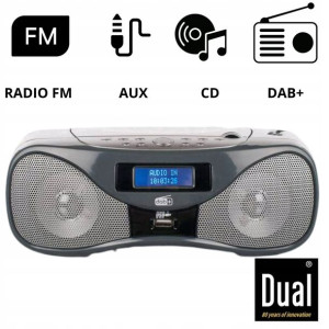 Boombox Dual DAB-P 160 DAB+ USB CD Radio Gwar 1 r.