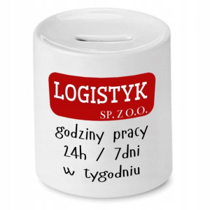 Dla Logistyka Logistyczki Skarbonka Na Prezent