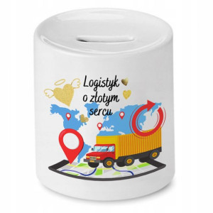 Dla Logistyka Logistyczki Skarbonka Na Prezent