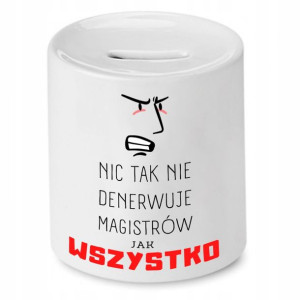 Dla Magistra Skarbonka Na Prezent Na Urodziny