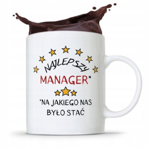 Dla Managera Menadżera Kubek Prezent Na Urodziny