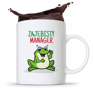 Dla Managera Menadżera Kubek Prezent Na Urodziny