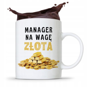 Dla Managera Menadżera Kubek Prezent Na Urodziny