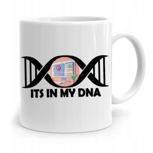 Dla Marketingowca Kubek Its In My Dna Prezent