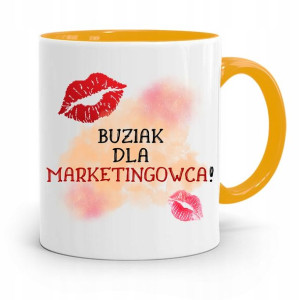 Dla Marketingowca Marketing Kubek Żółty Na Prezent