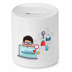Dla Marketingowca Skarbonka Marketing Prezent