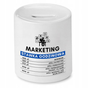 Dla Marketingowca Skarbonka Marketing Prezent