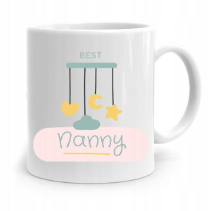 Dla Niani Opiekunki Kubek Best Nanny Prezent
