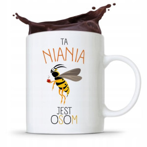 Dla Niani Opiekunki Kubek Ta Niania Jest Osom