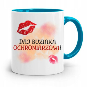 Dla Ochroniarza Stróża Kubek Błękitny Na Prezent