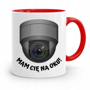 Dla Ochroniarza Stróża Kubek Czerwony Na Prezent