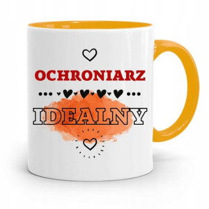 Dla Ochroniarza Stróża Kubek Żółty Na Prezent