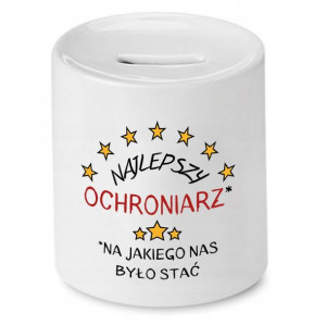 Dla Ochroniarza Stróża Prezent Skarbonka