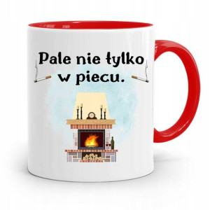 Dla Palaczy Jaraczy 420 Cbd Kubek Czerwony Prezent