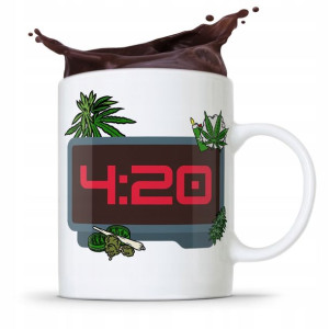 Dla Palaczy Jaraczy 420 Thc Cbd Kubek Prezent
